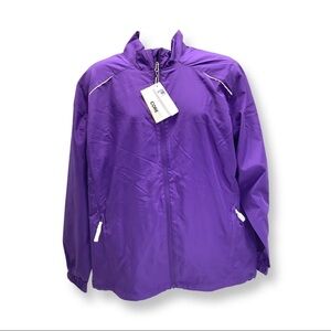 Core 365 Size Large by North End Campus Purple Jacket. New With Tags